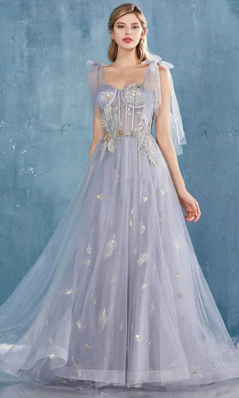 Minimalist Gown Andrea and Leo - A0824 Sweetheart A-Line Simple Prom Dress