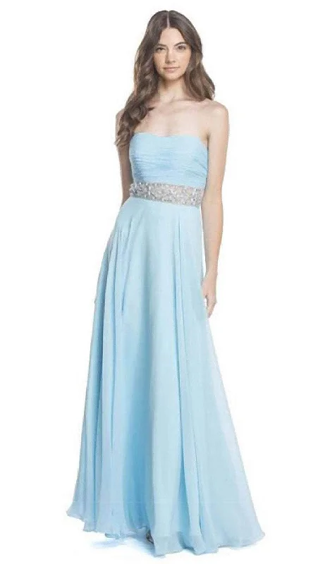 Whimsical Evening Gown Aspeed Design L1609 - Sweetheart Beaded Waist Prom Dress
