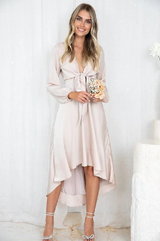 Lace Dress Bryleigh Dress - Champagne