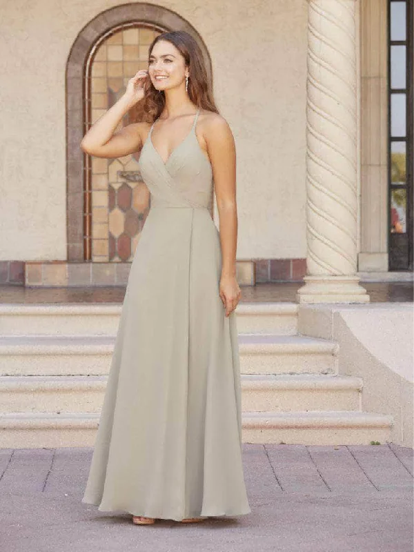 Embellished Dress Christina Wu Celebration 22148 - Halter Neck A-Line Evening Dress Embellished Dress Christina Wu Celebration 22148 - Halter Neck A-Line Evening Dress
