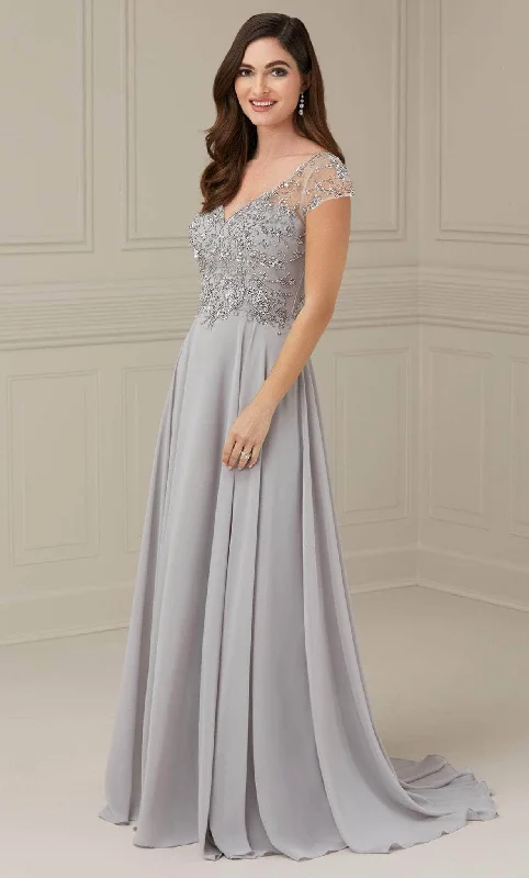 Satin Mermaid Dress Christina Wu Elegance 17116 - Beaded Illusion Bodice Evening Dress Satin Mermaid Dress Christina Wu Elegance 17116 - Beaded Illusion Bodice Evening Dress