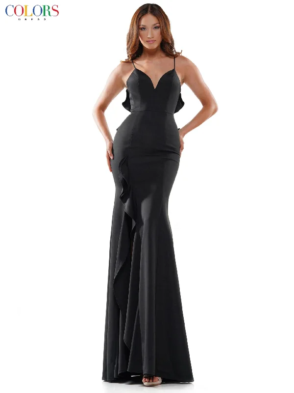 Statement Sleeve Dress COLORS DRESS 2646 Dress