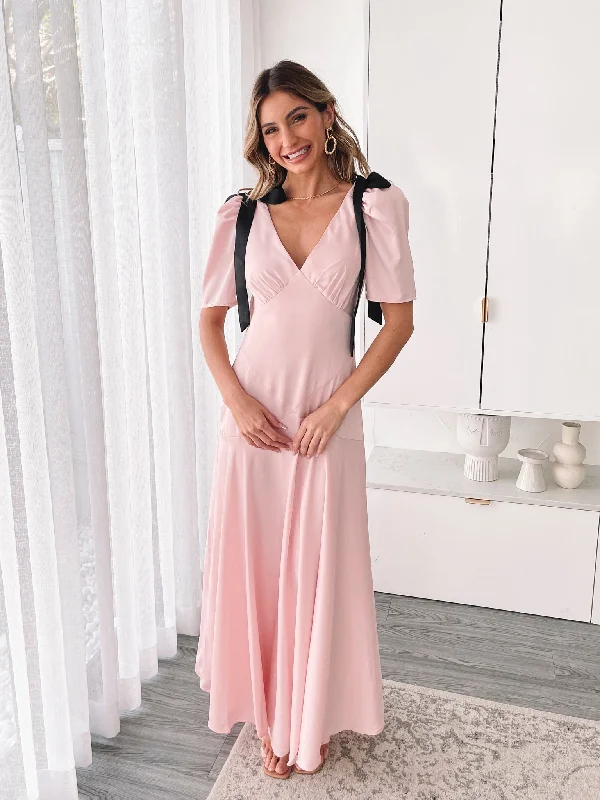 Glitter Dress Elowise Dress - Pink