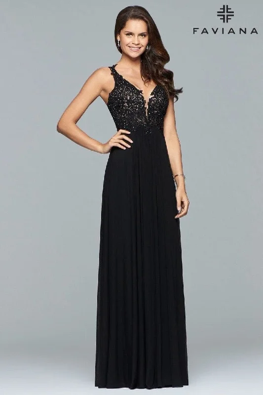 Asymmetrical Gown FAVIANA 8000