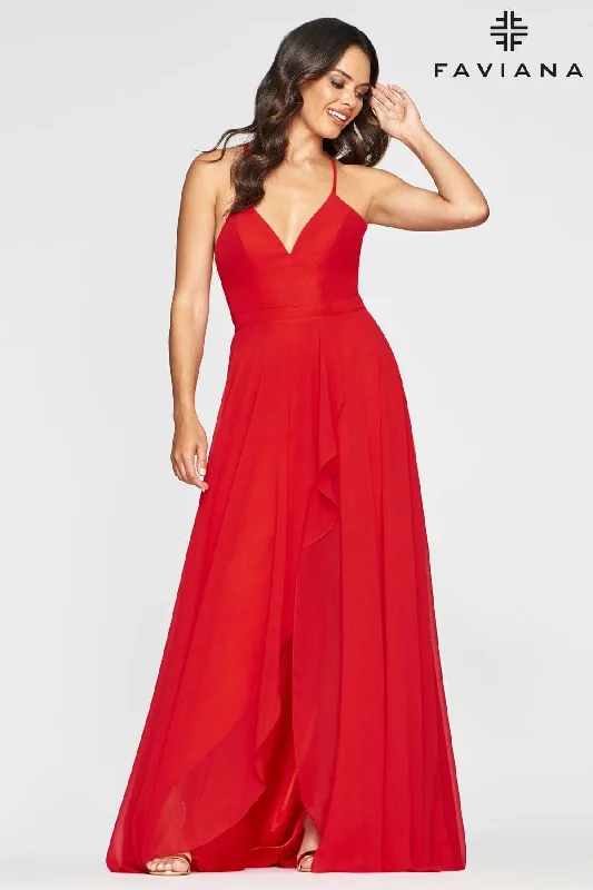 Floor-Length Gown FAVIANA S10413