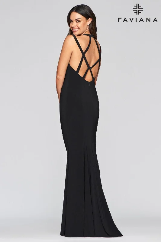Full Skirt Dress Long Sleeve Sweetheart Dress With Strappy Back