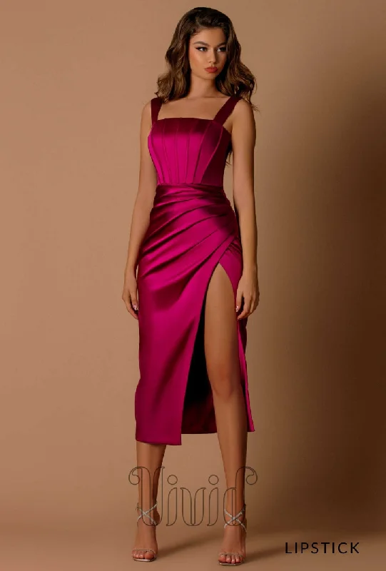 Asymmetrical Gown Gemma Midi