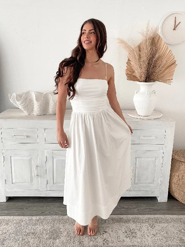 Sequin Gown Gianella Dress - White