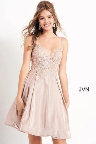 Floor-Length Dress Jovani 04010 Short Spaghetti Straps Homecoming Dress Sale