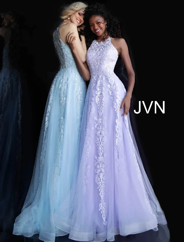 Regal Ball Gown Jovani 64157 Long Formal A Line Prom Dress