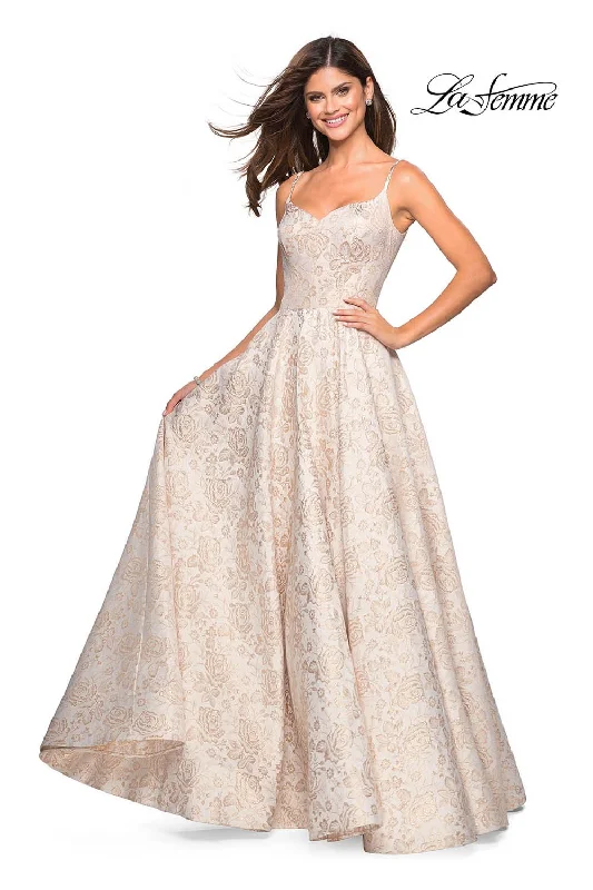 Sophisticated Gown La Femme 27162 Dress