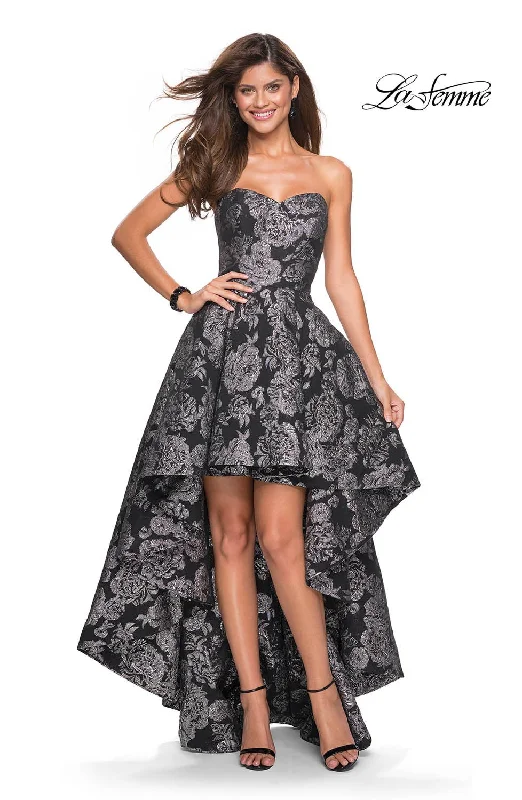 Open Back Dress La Femme 27468 Dress
