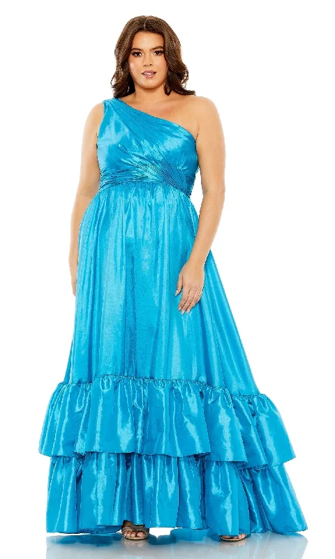Glamorous Formal Dress Mac Duggal Long Plus-Size Formal Dress 68527