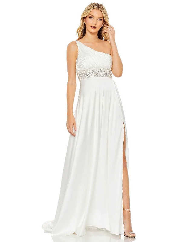 Puffy Sleeve Dress Mac Duggal Prom Long Formal Dress 68170 Sale
