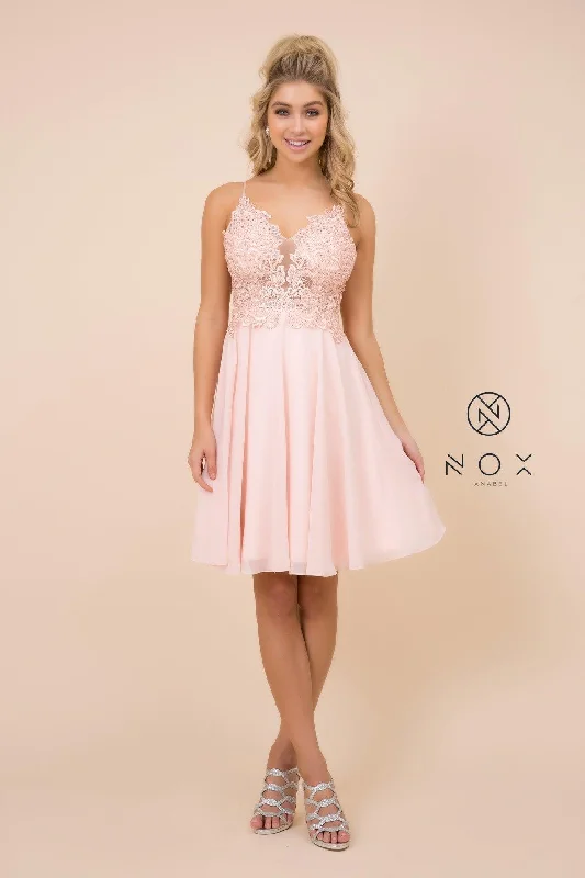 Vintage Lace Dress Short Prom Formal Homecoming Dress