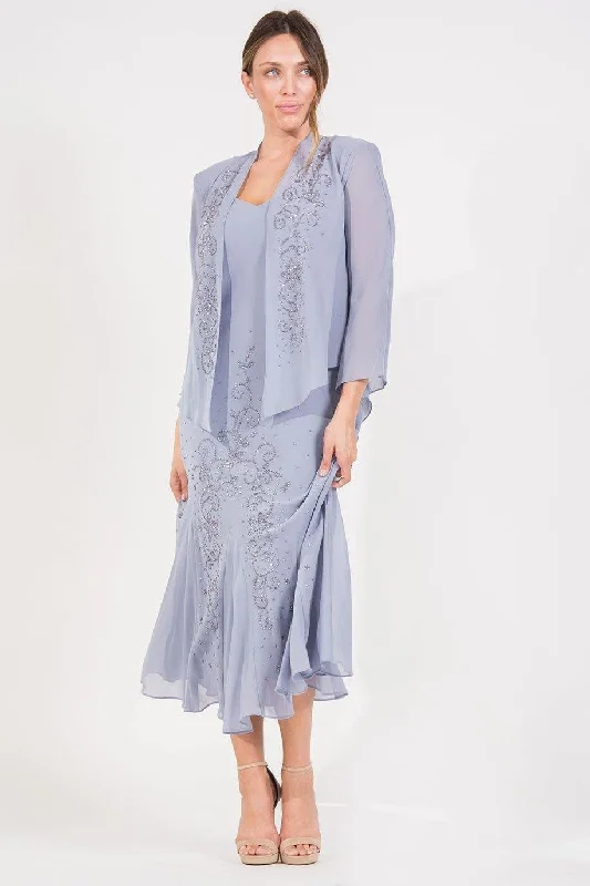 Dramatic Ball Gown R&M Richards 058260 Long Formal Jacket Dress Clearance