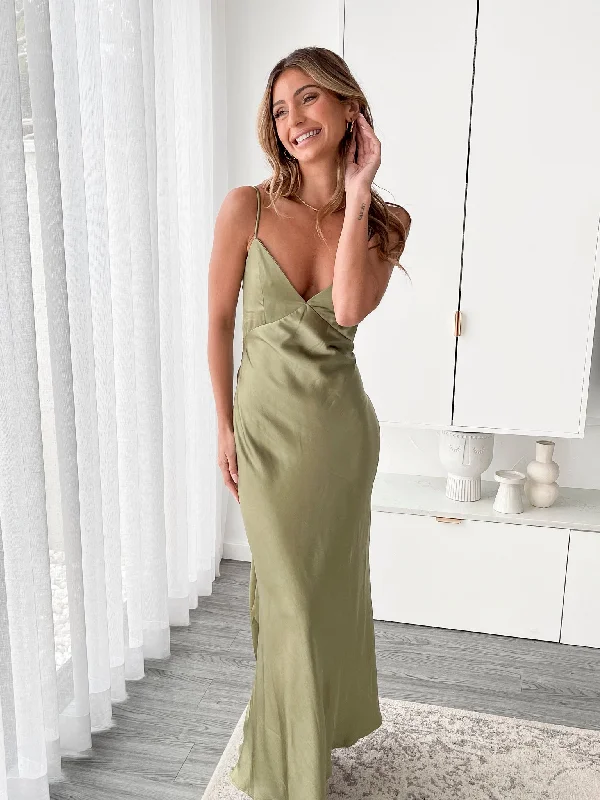 Organza Dress Shayanna Dress - Green