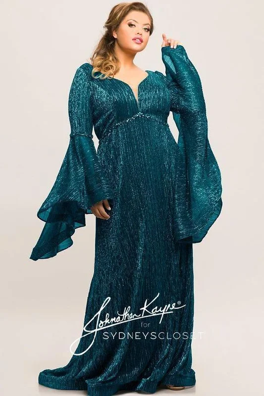 Formal Attire Sydneys Closet Plus Size Long Prom Dress