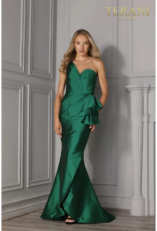 Beaded Evening Dress TERANI COUTURE 2021E2859 Dress