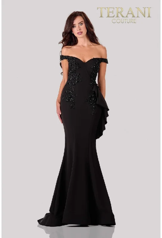 Long Sleeve Dress TERANI COUTURE 2111E4732 Dress