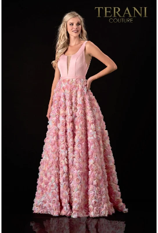 Halter Neck Dress TERANI COUTURE 2111P4102 Dress