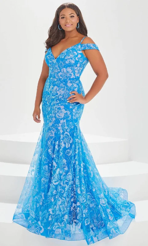 Timeless Gown Tiffany Designs by Christina Wu 16039 - Floral Glitter Tulle Prom Gown Timeless Gown Tiffany Designs by Christina Wu 16039 - Floral Glitter Tulle Prom Gown