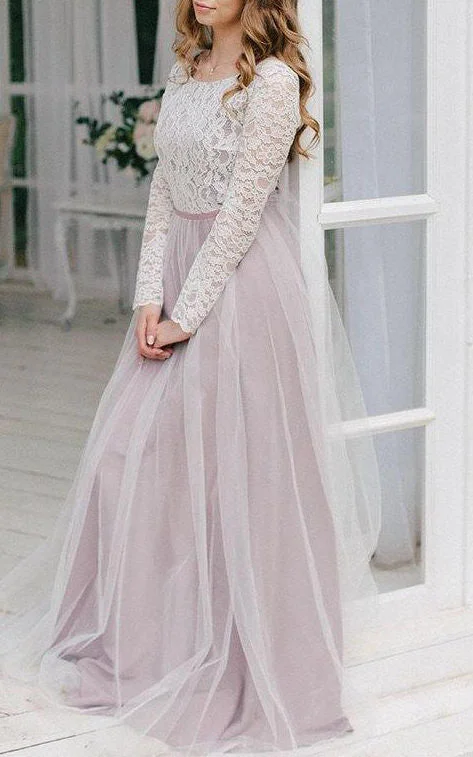 Stunning Party Dress Wedding Violet Fog Dress-106519