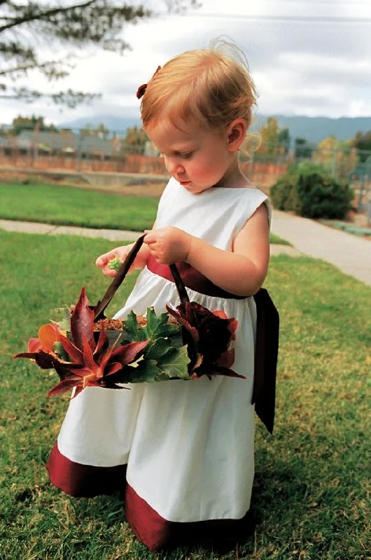 Metallic Formal Dress Boat Neck Satin Sleeveless Flower Girl Dress UK