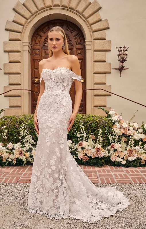 Cocktail Dress Casablanca Bridal 2544 Geneve Wedding Dress Fit And Flare Illusion Bodice Off The Shoulder Sweetheart Neckline Floral Lace Appliques Wedding Gown Cocktail Dress Casablanca Bridal 2544 Geneve Wedding Dress Fit And Flare Illusion Bodice Off The Shoulder Sweetheart Neckline Floral Lace Appliques Wedding Gown
