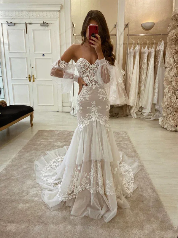 Bow Detail Dress Charming Mermaid Lace Vintage Fashion Modest Wedding Dresses fg2559 Bow Detail Dress Charming Mermaid Lace Vintage Fashion Modest Wedding Dresses fg2559