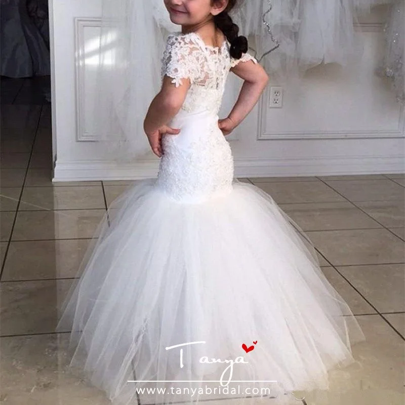 Classic Evening Dress Flower Girl Dresses For Teens Formal Holy Communion Gown TBF05 Classic Evening Dress Flower Girl Dresses For Teens Formal Holy Communion Gown TBF05