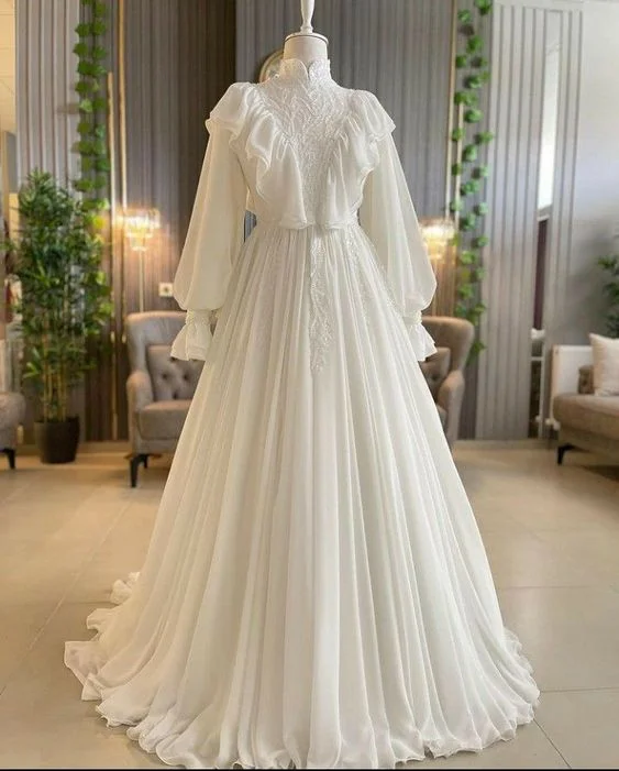 Sophisticated Gown Gorgeous wedding dress stylish dress Long Prom Gown   fg4496