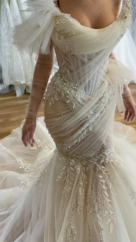 Vintage Lace Dress Ivory lace prom dresses long evening dress wedding dress fg2467 Vintage Lace Dress Ivory lace prom dresses long evening dress wedding dress fg2467