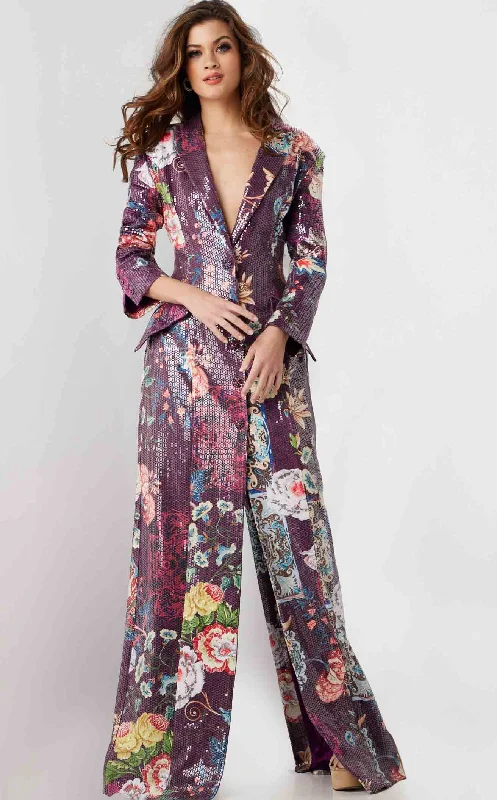 Drape Sleeve Dress Jovani 26035 Jumpsuit