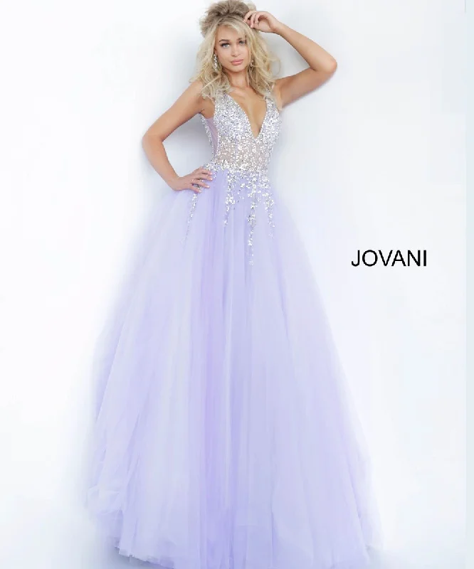 Satin Gown Jovani 65379 Dress