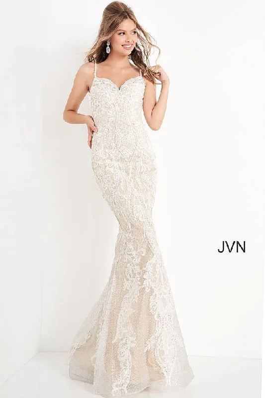 Long Sleeve Dress Jovani Long Formal Wedding Dress Sale