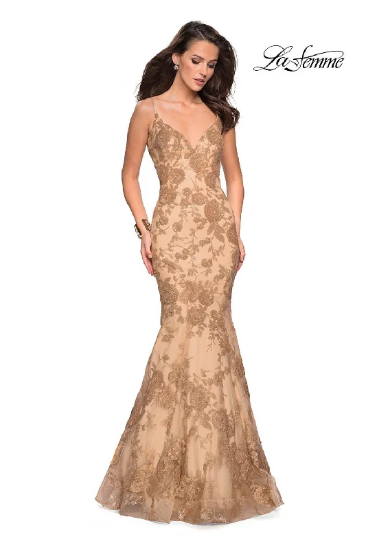 Chic Maxi Dress La Femme 27285 Dress