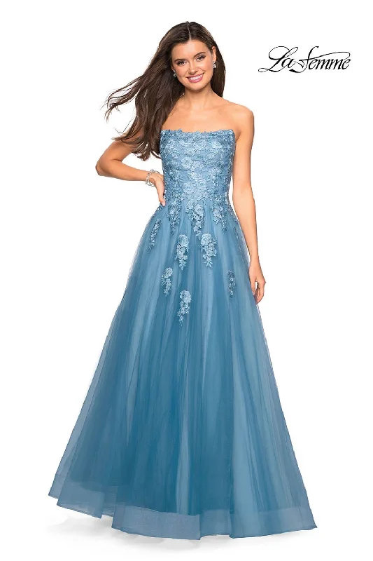 Royal Blue Dress La Femme 27330 Dress