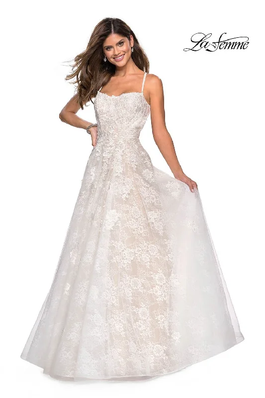Dramatic Ball Gown La Femme 27448 Dress