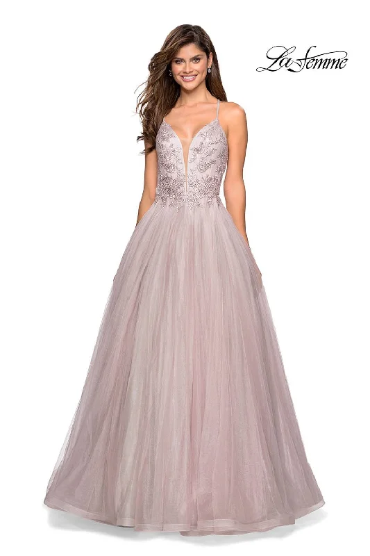 Floor-Length Gown La Femme 27475 Dress