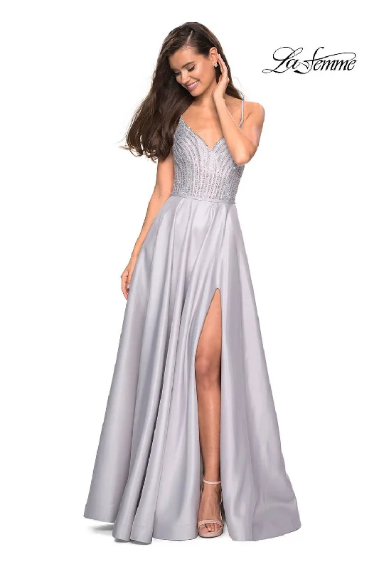 Sequin Gown La Femme 27634 Dress