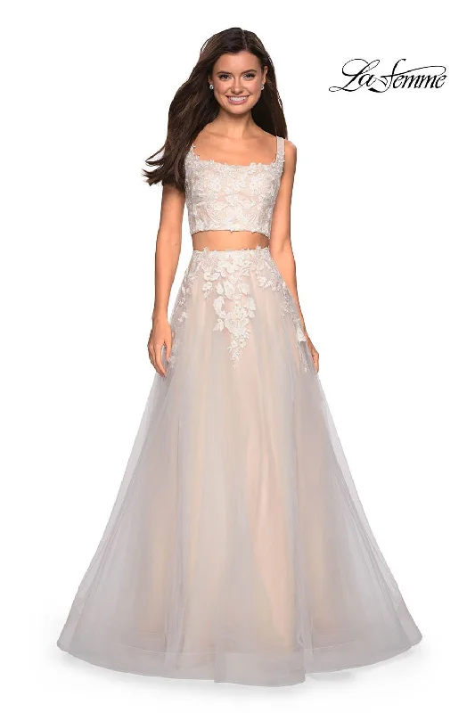 Beaded Dress La Femme 27635 Dress