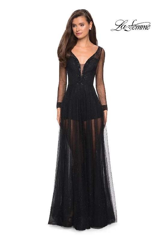 A-Line Gown La Femme 27652 Dress