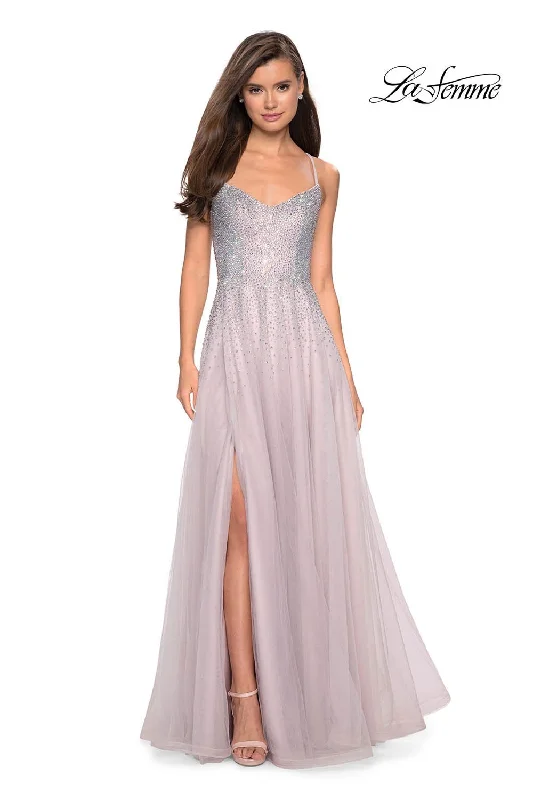 Formal Red Dress La Femme 27750 Dress