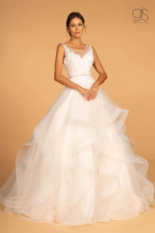 A-Line Gown Long A-line Wedding Dress Bridal Gown