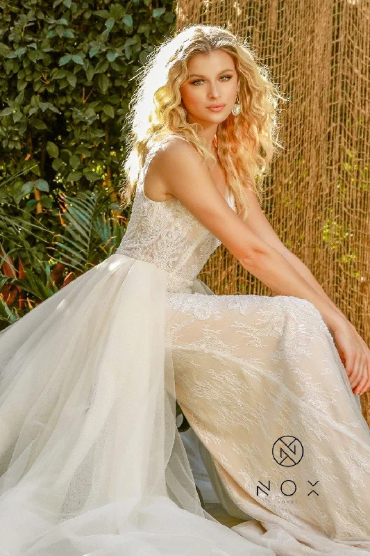 Luxury Dress Long Boho Wedding Dress