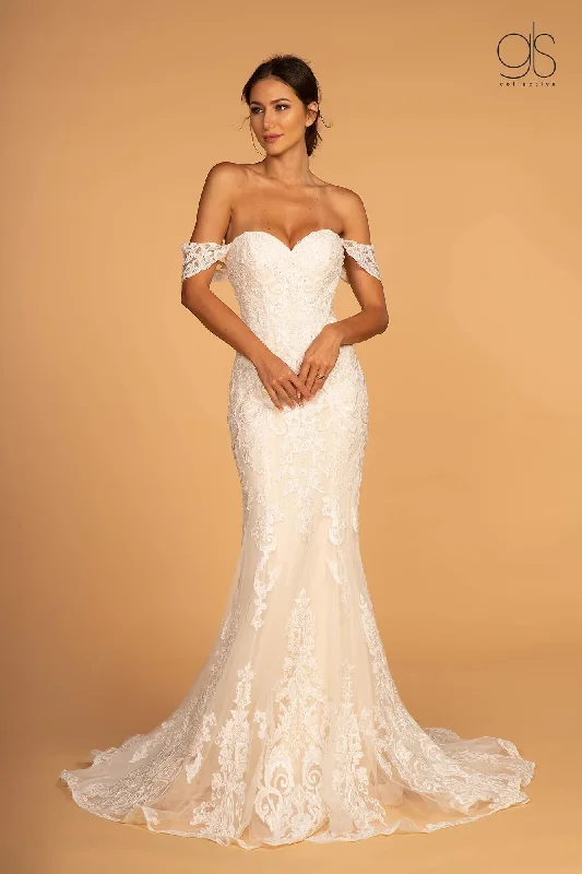 Empire Waist Dress Long Fit and Flare Wedding Dress