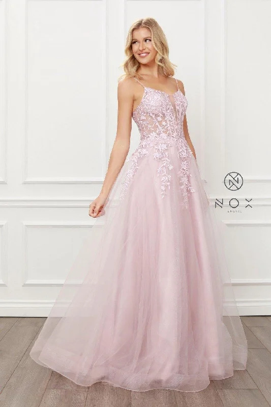 Floral Embroidery Dress Long Prom Dress Evening Gown