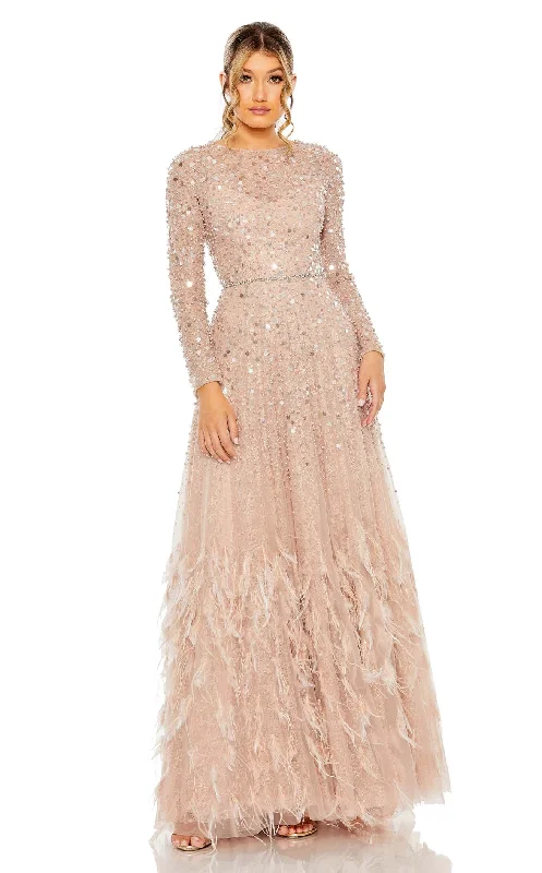 Statement Sleeve Dress Mac Duggal 11782 Dress