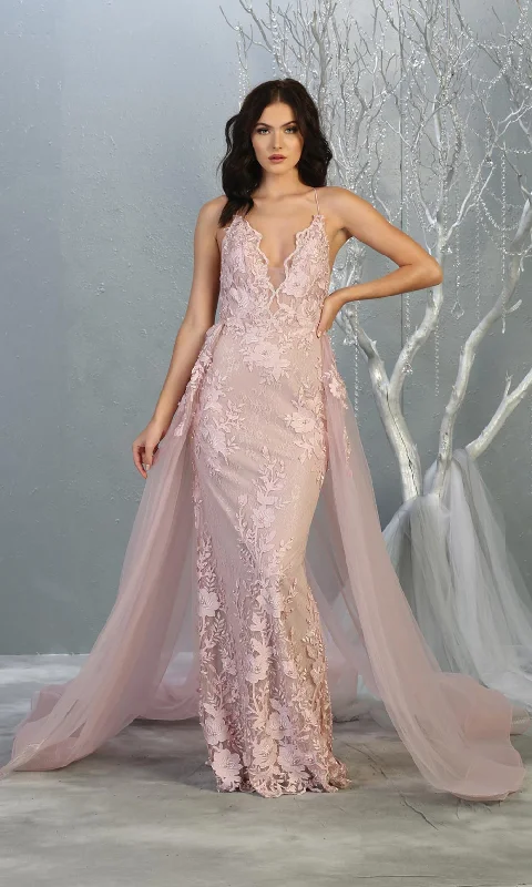 Off-White Gown May Queen RQ7823